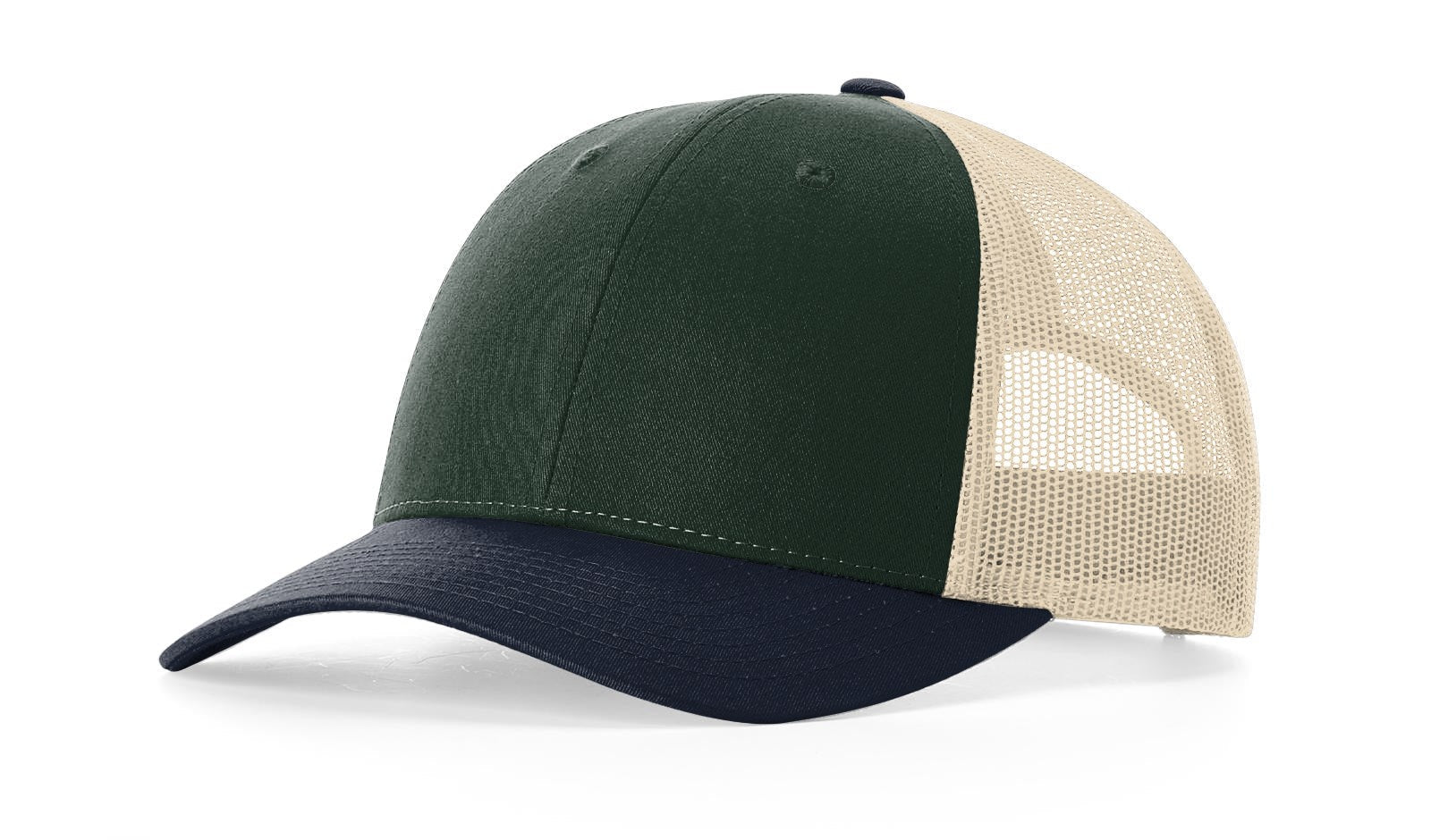 🧢RICHARDSON LOW PRO TRUCKER TRI-COLOR The Branded Salon