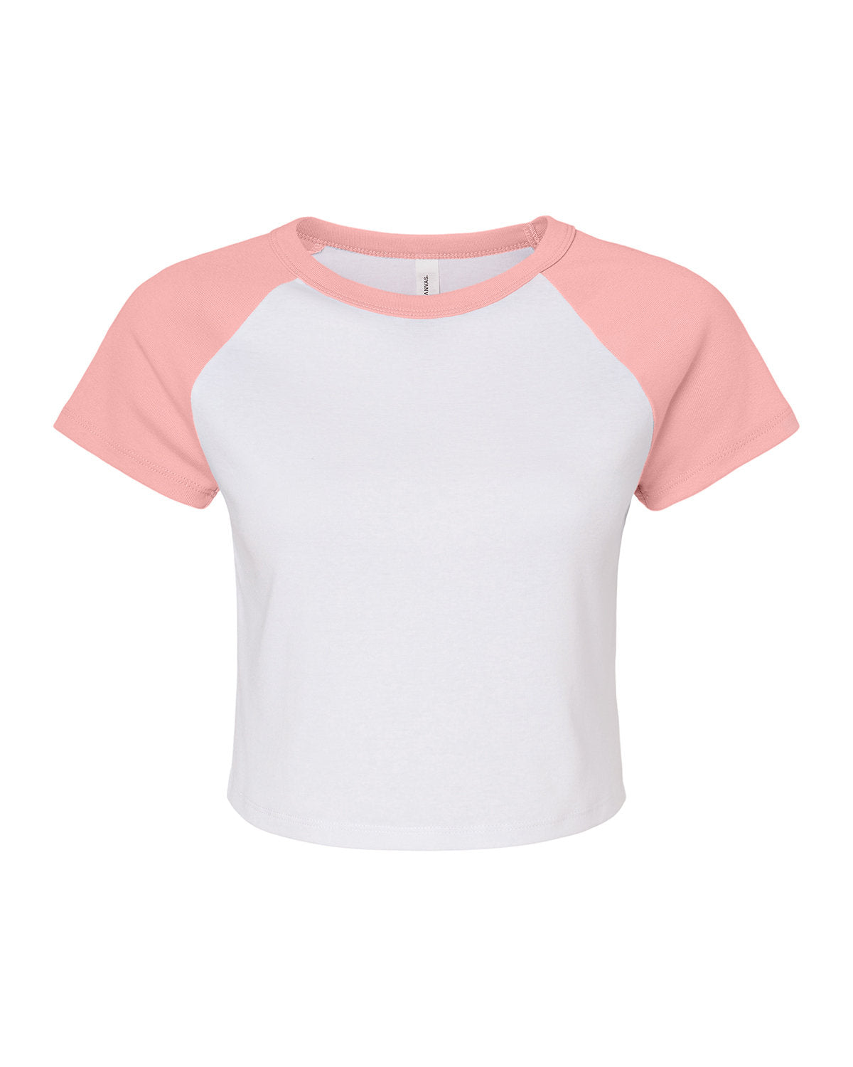 🌸BELLA + CANVAS Ladies' Micro Ribbed Raglan Baby Tee Effortless Branding