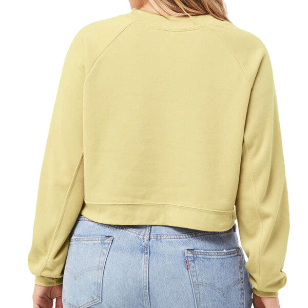 🌸BELLA + CANVAS Ladies' Raglan Pullover Fleece Effortless Branding