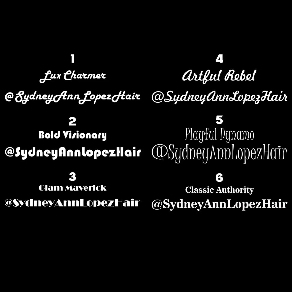 LITTLE BLACK STYLIST APRON🖤