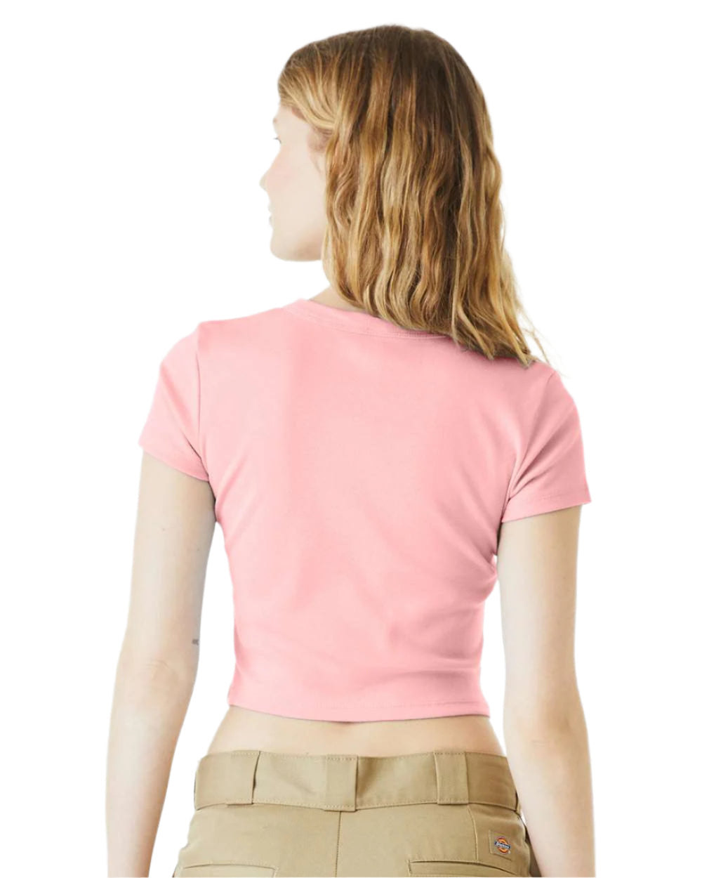 🌸BELLA + CANVAS Ladies' Micro Ribbed Baby Tee Effortless Branding