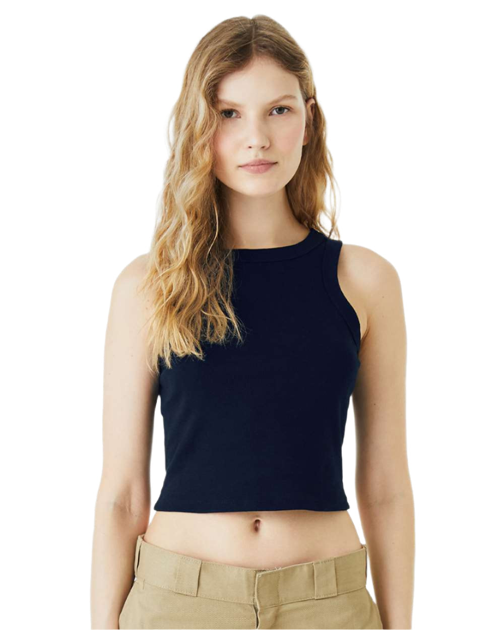 🌸BELLA + CANVAS Ladies' Micro Rib Racer Tank The Branded Salon