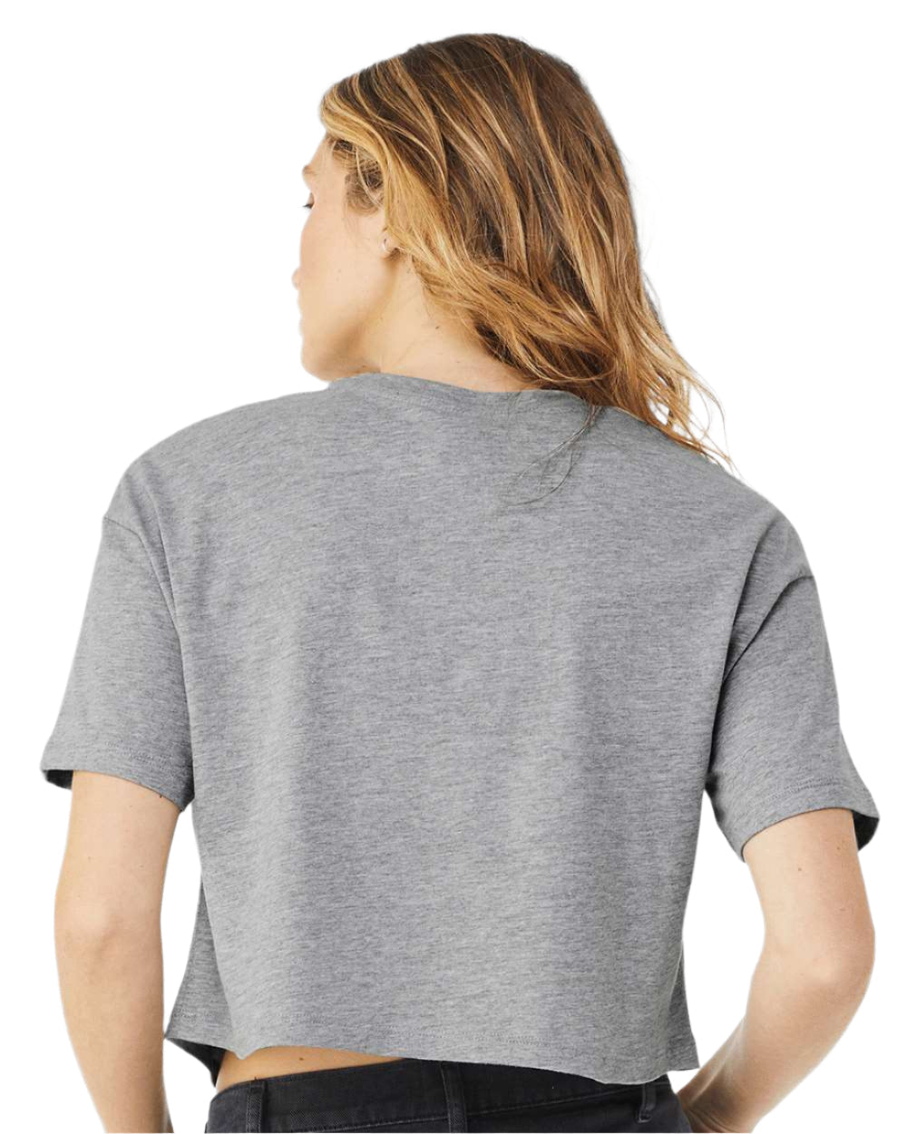 🌸BELLA + CANVAS Ladies' Jersey Crop Tee The Branded Salon