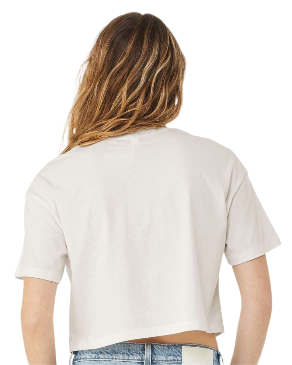 🌸BELLA + CANVAS Ladies' Jersey Crop Tee The Branded Salon