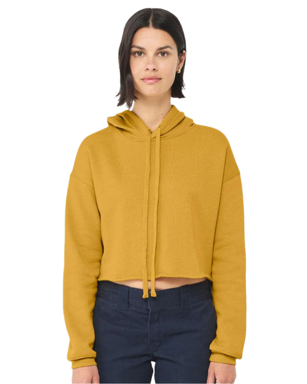 🌸BELLA + CANVAS Ladies' Crop Fleece Hoodie