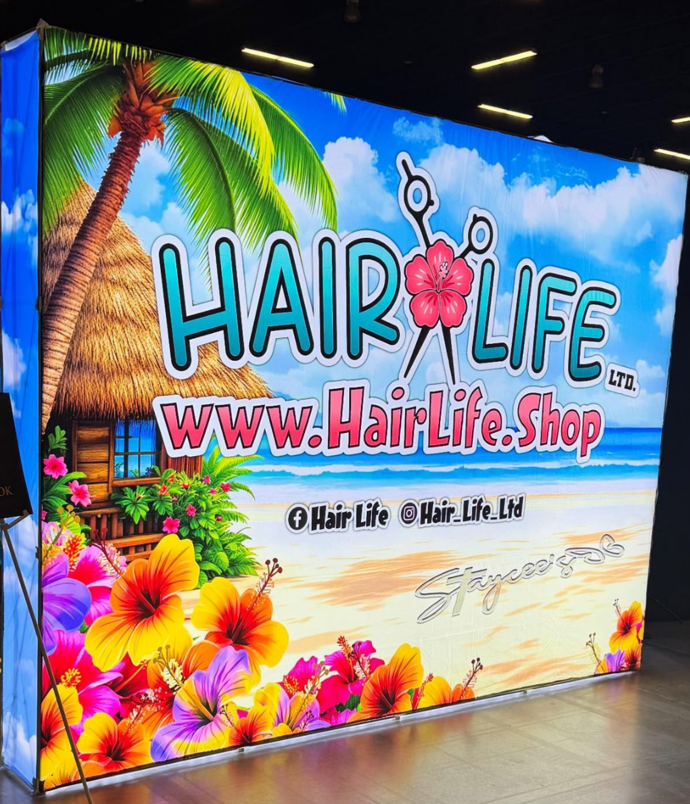 Lighted Wall/Backdrop