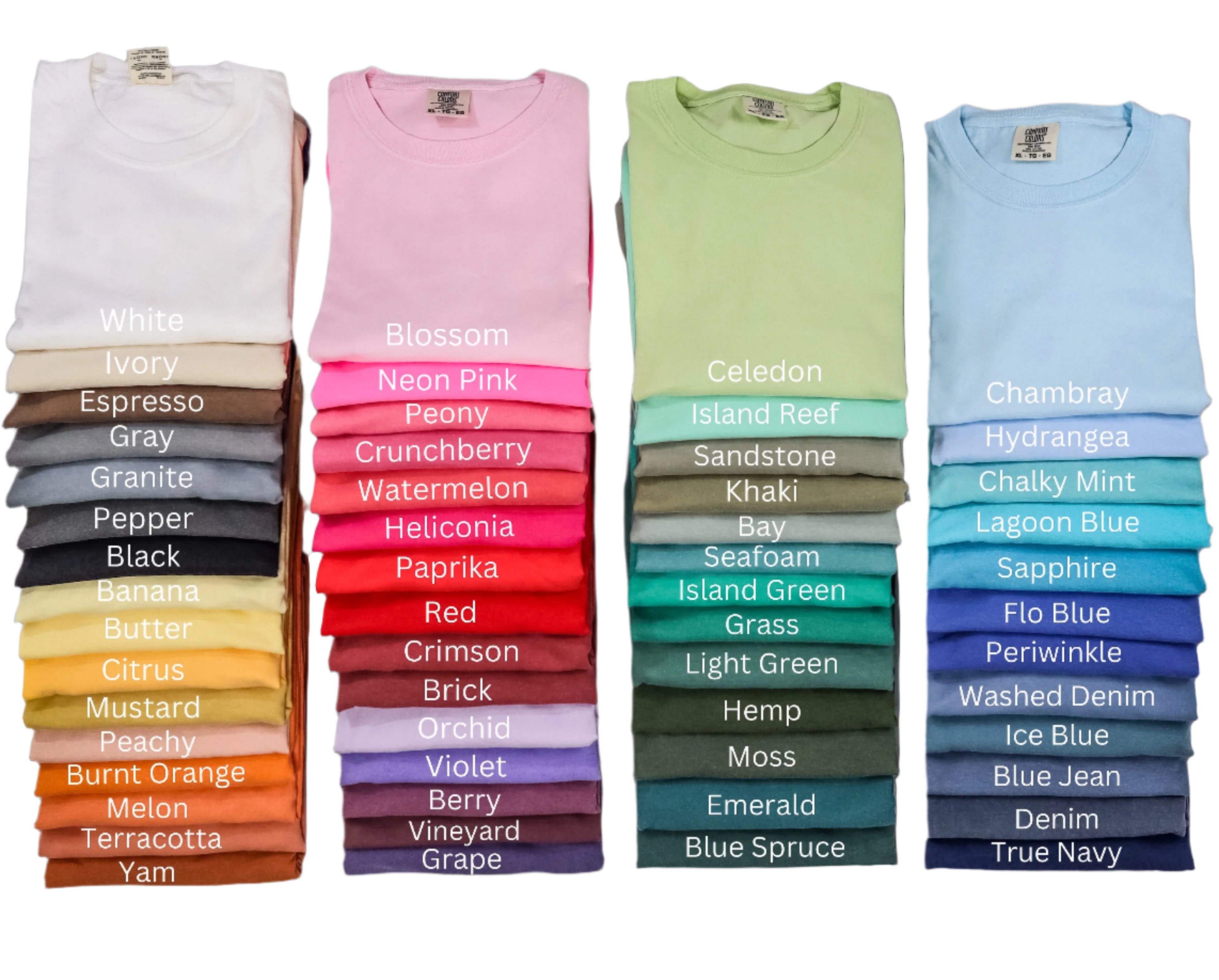 🎨Comfort Colors Adult Heavyweight Long-Sleeve T-Shirt Effortless Branding