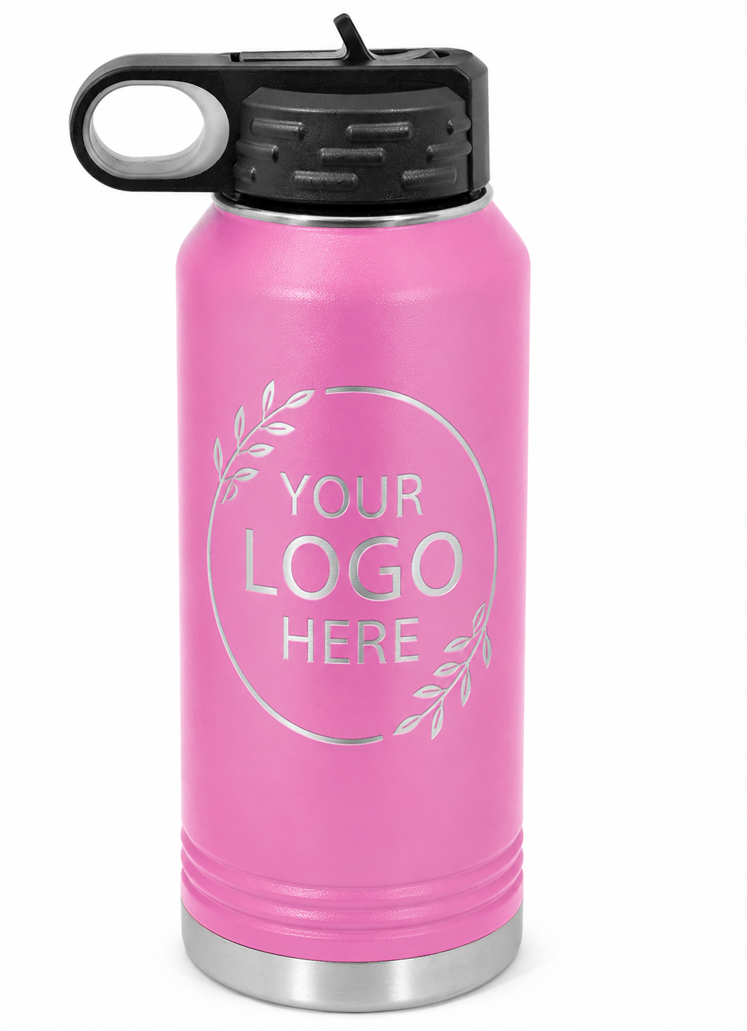 Custom Laser Engraved 40oz Water Bottle by Polar Camel