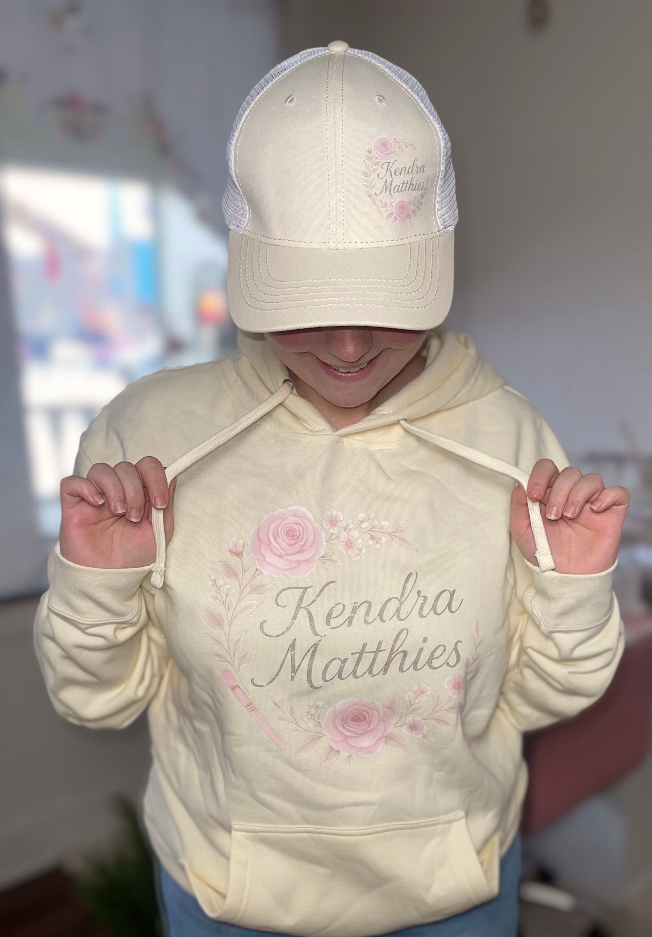 Kendra Matthies Signature Design🌸Hat - Made with Heart. Worn with Confidence. The Branded Salon