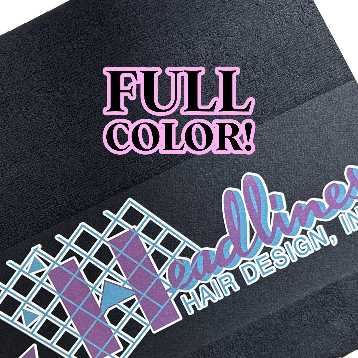 ✨Logo Luxe Bleach-Proof Salon Towel🧖♀️