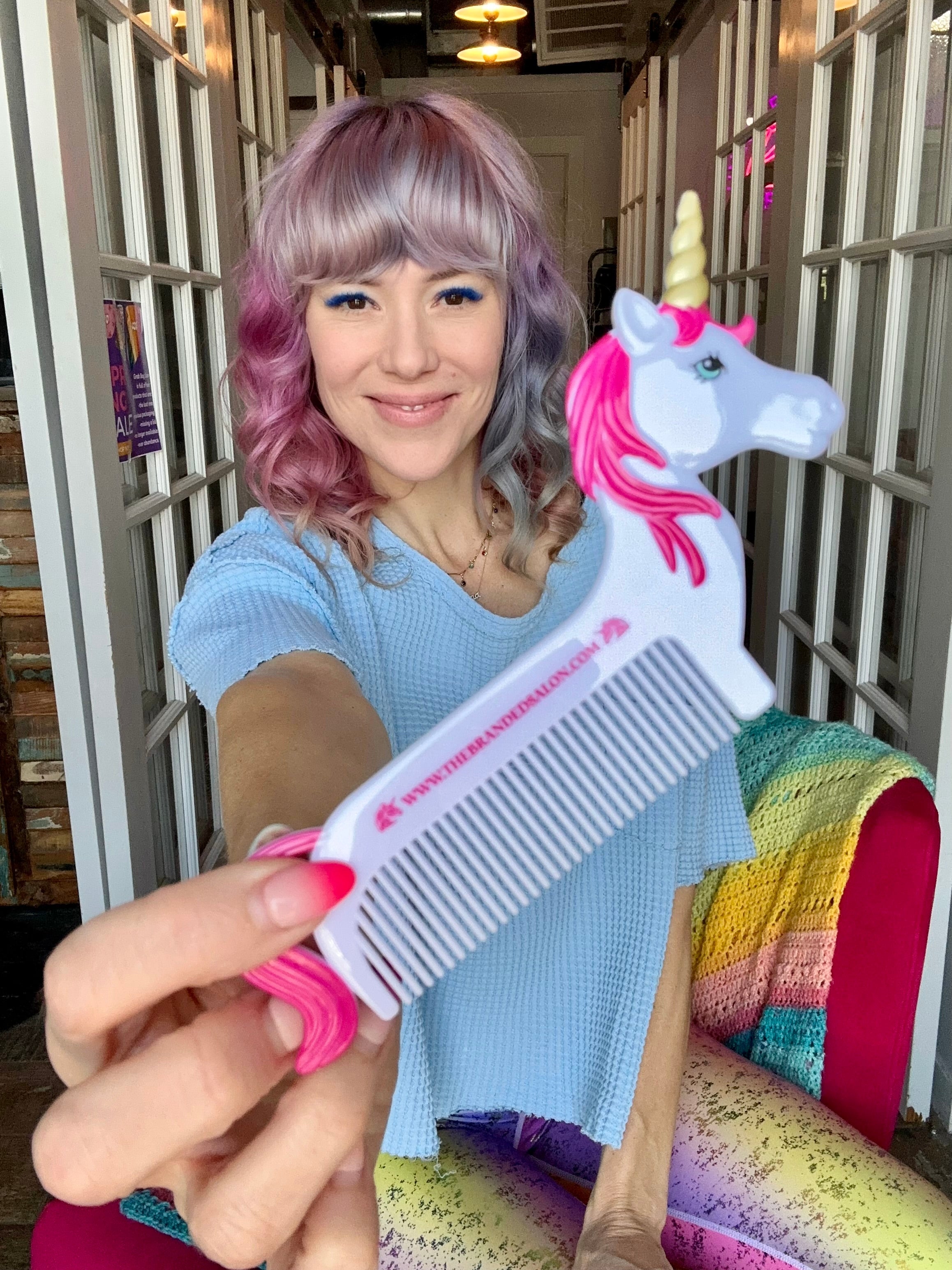 The LONG Awaited Unicorn comb! The Branded Salon