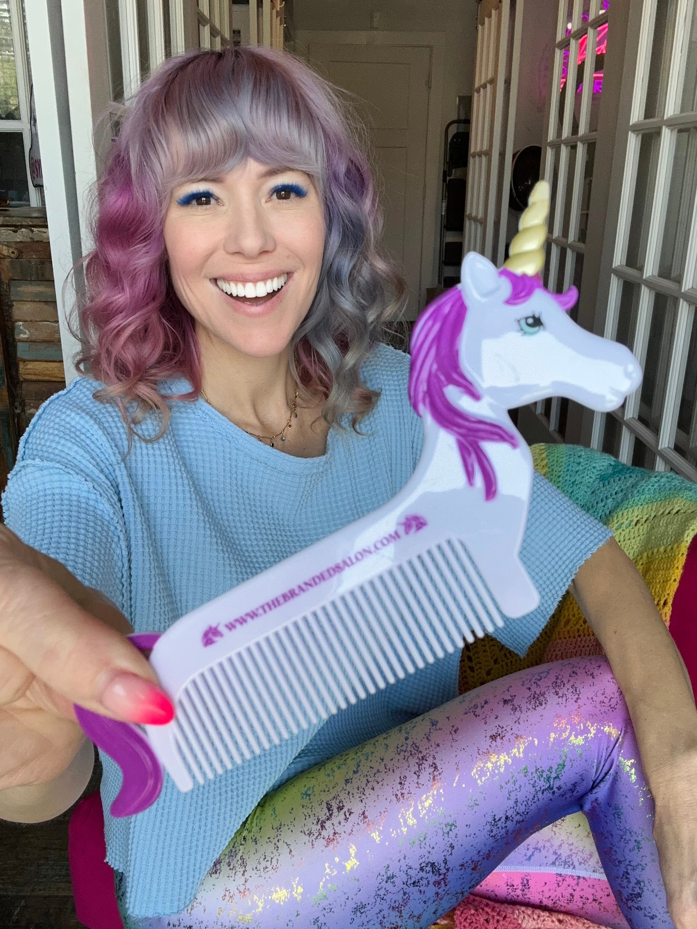 The LONG Awaited Unicorn comb! The Branded Salon