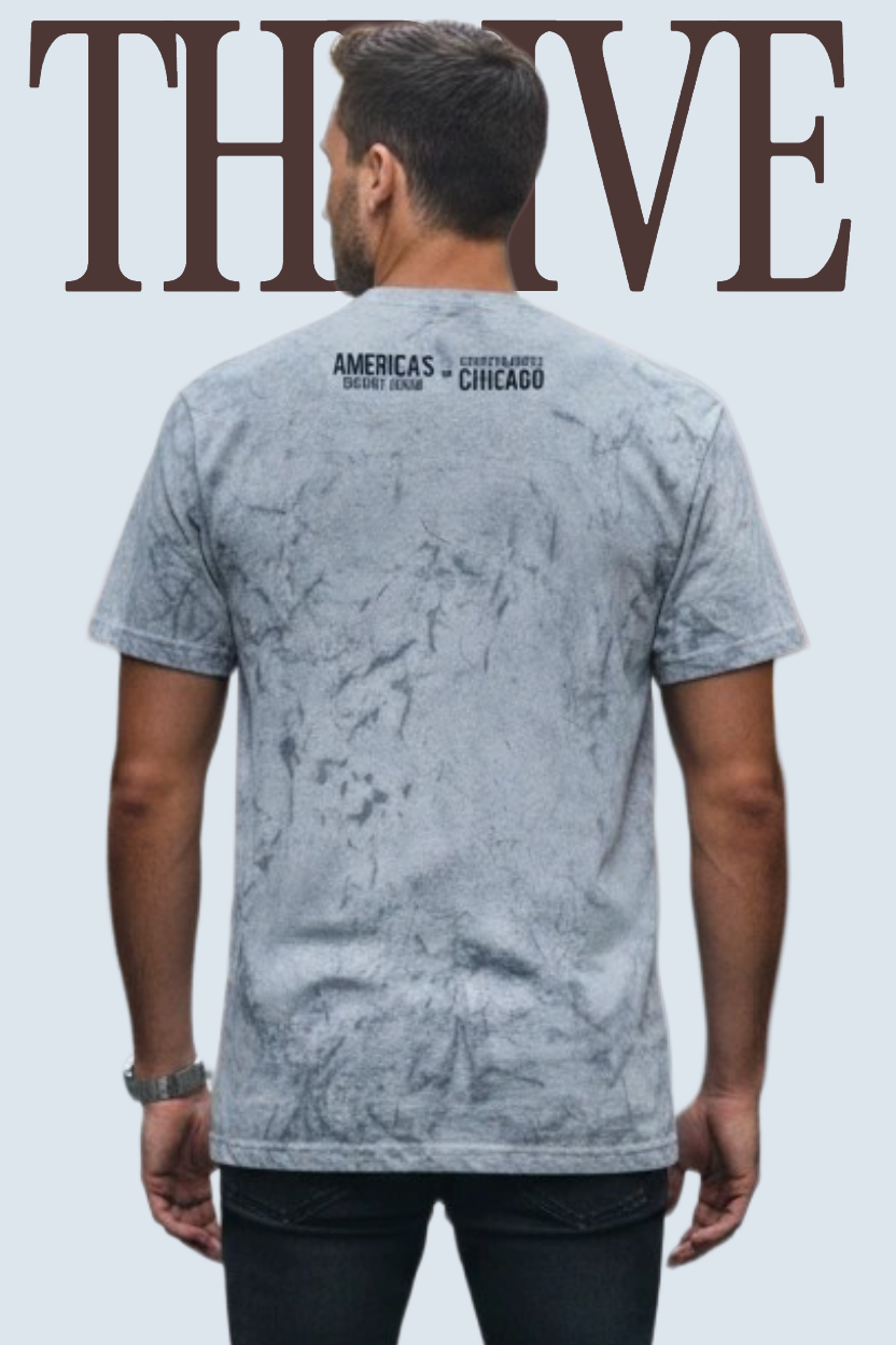THRIVE: The Momentum Collection by ABS Unisex Colorblast™ Crewneck T-shirt