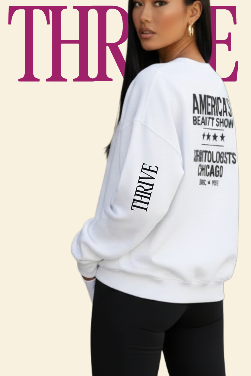 ABS Cosmetologists Chicago Thrive Editorial Edition Crew Neck ★★★★
