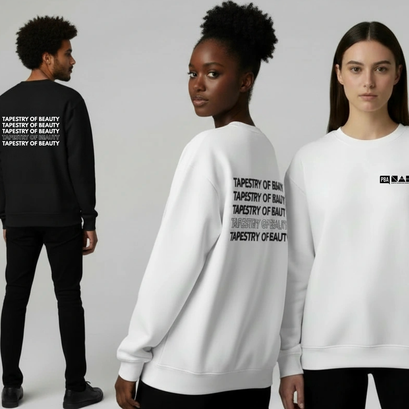 The Tapestry of Beauty Crew Neck Sweatshirt