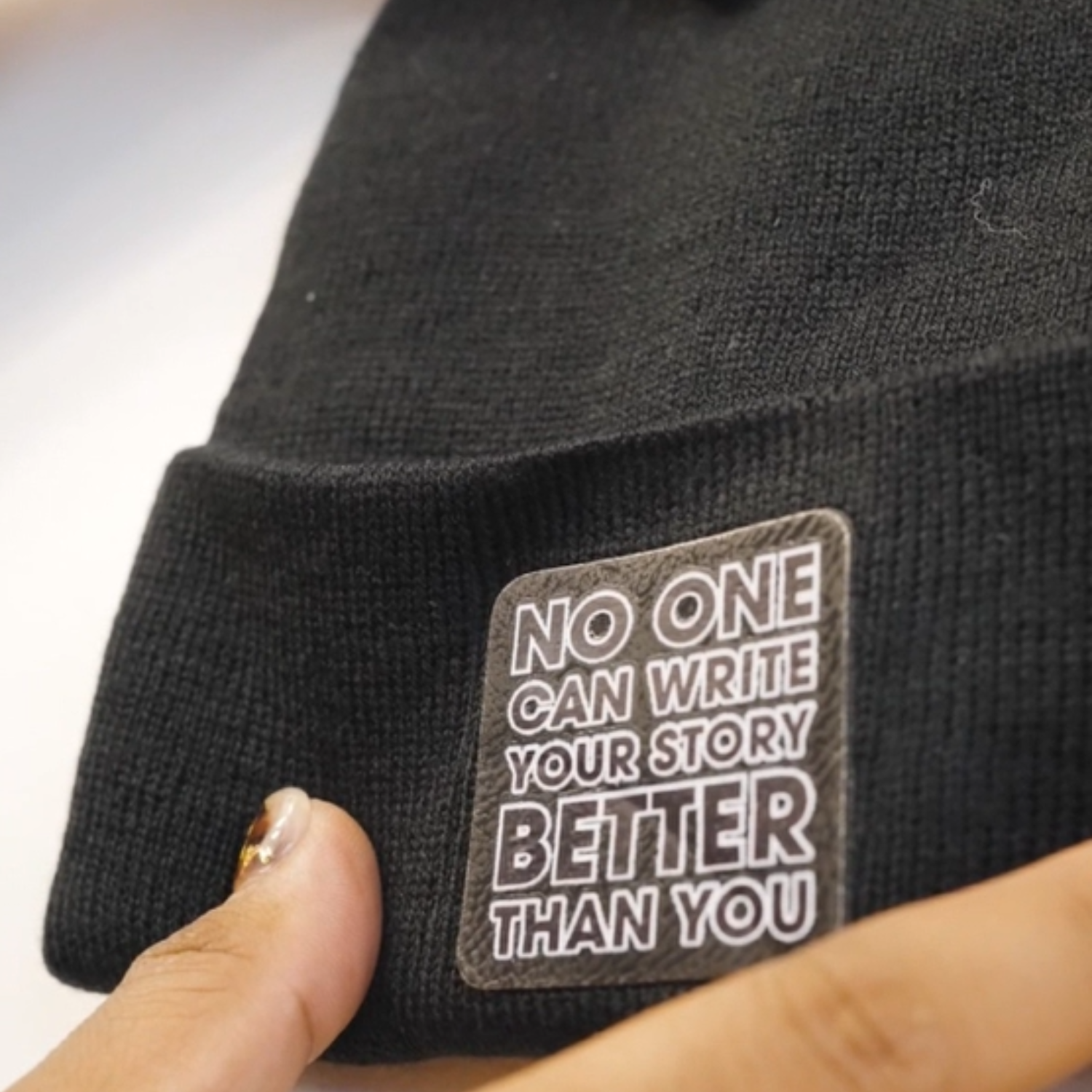 Write Your Story by @ChristopherAaron Beanie - Store Open until Feb 19th Unicorn Uprising