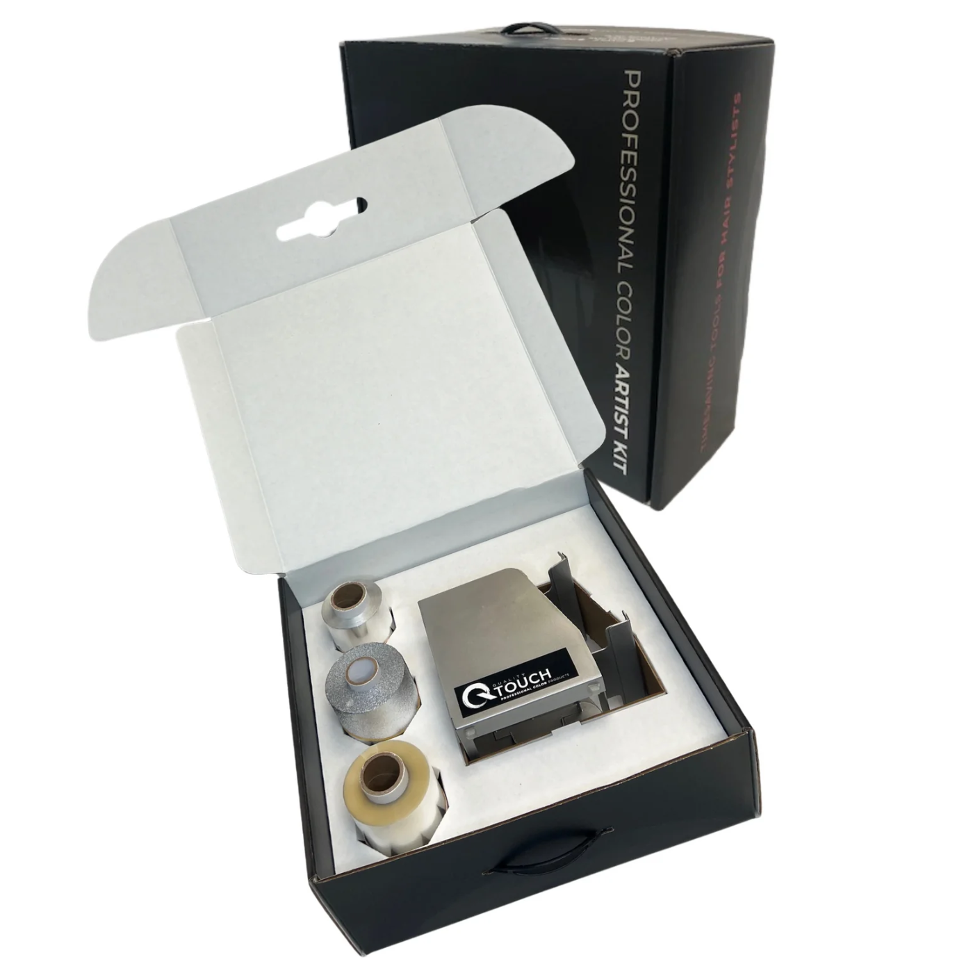 QTouch Professional Color Artist Kit🎨 - Double Dispenser - Not One But ✌️ - LIMITED OFFER TAKE ADVANTAGE OF OUR QTOUCH PRE-SALE The Branded Salon