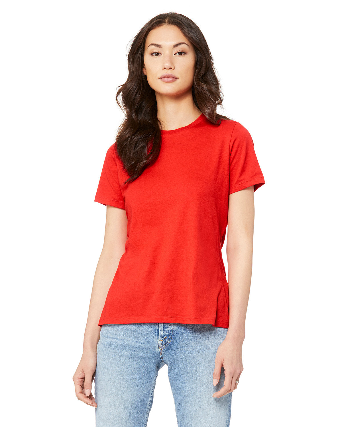 🌸BELLA + CANVAS Ladies' Relaxed Jersey Short-Sleeve T-Shirt The Branded Salon