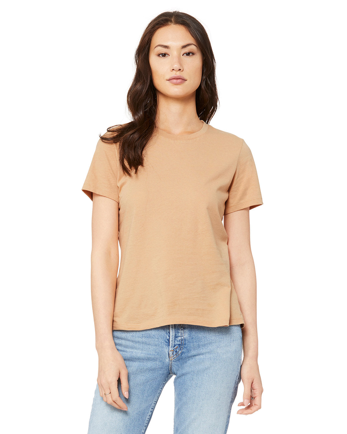 🌸BELLA + CANVAS Ladies' Relaxed Jersey Short-Sleeve T-Shirt The Branded Salon