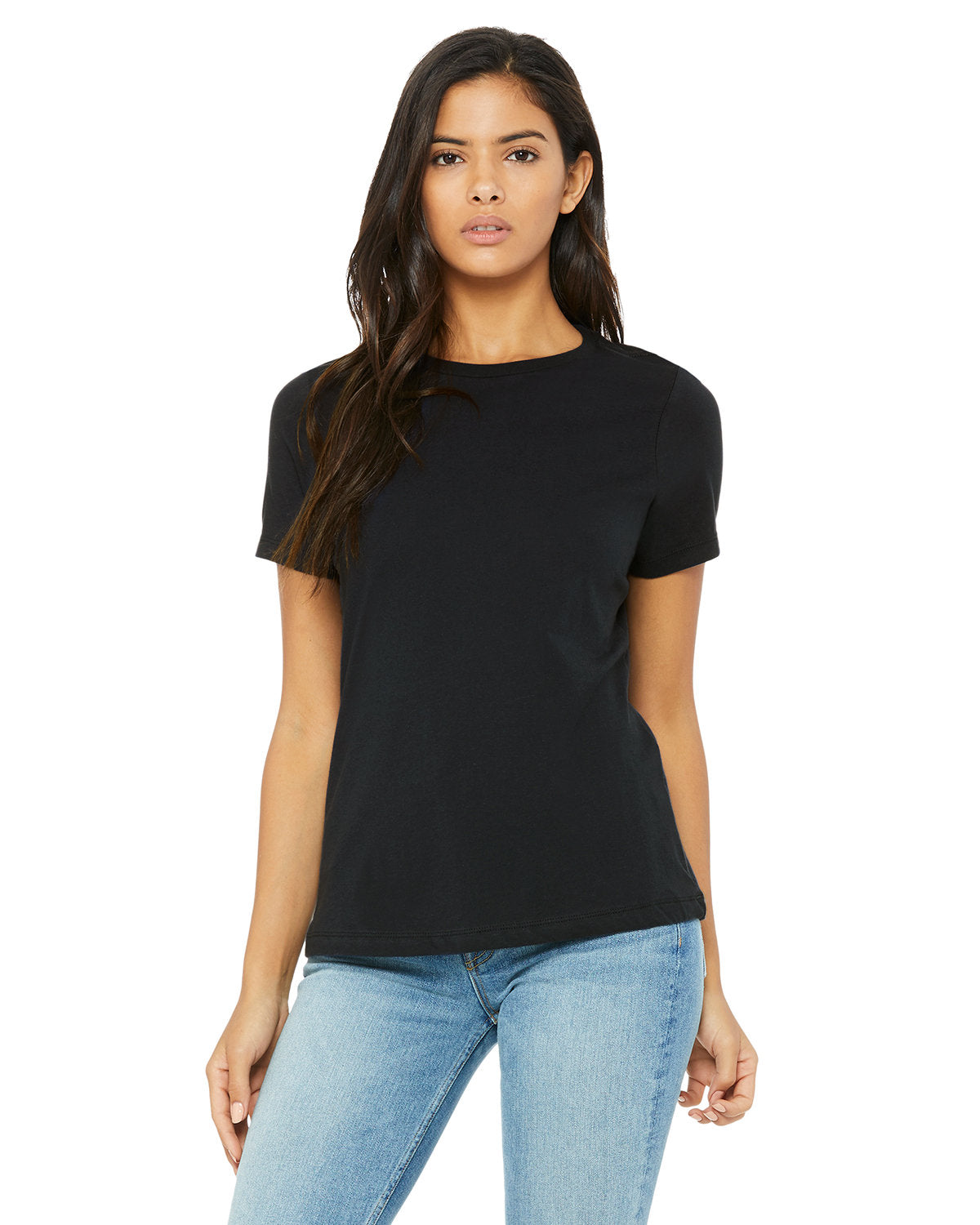 🌸BELLA + CANVAS Ladies' Relaxed Jersey Short-Sleeve T-Shirt The Branded Salon