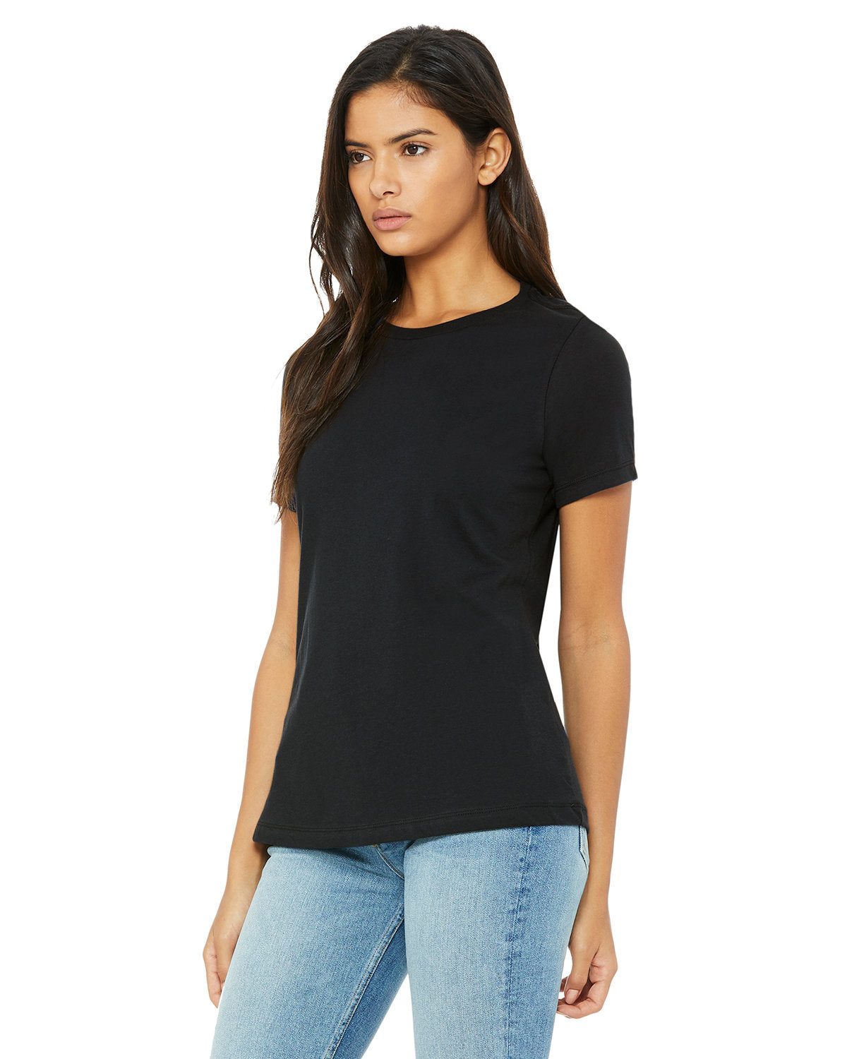 🌸BELLA + CANVAS Ladies' Relaxed Jersey Short-Sleeve T-Shirt The Branded Salon