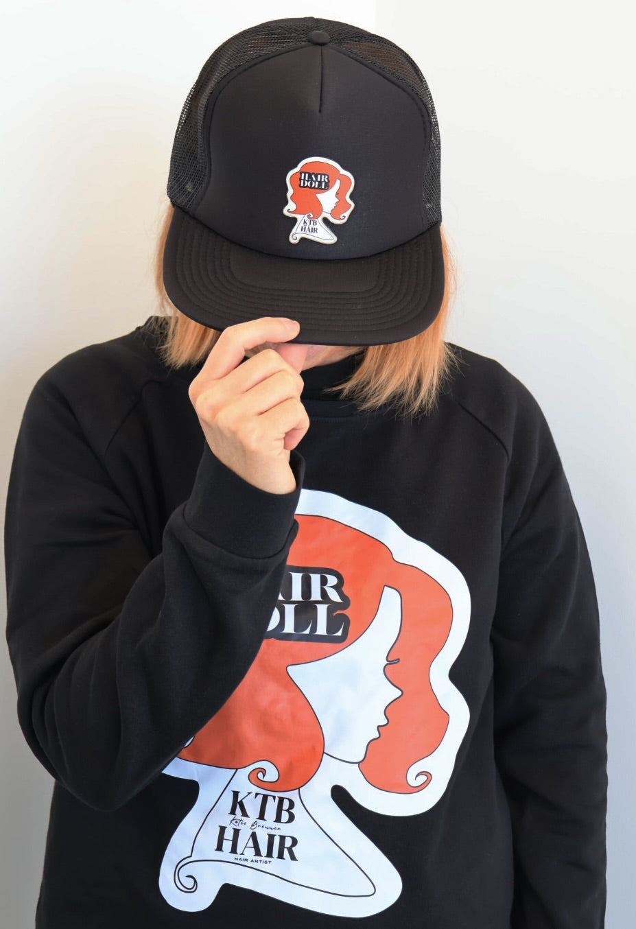 @KTBHair Hair Doll Foam Patch Trucker Hat Unicorn Uprising