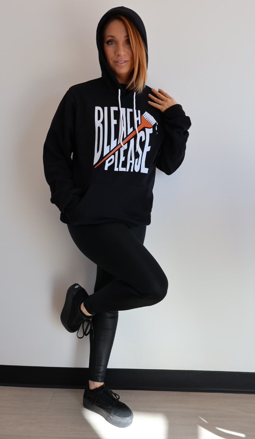 @KTBhair Katie Brenner Bleach Please Hoodie The Branded Salon