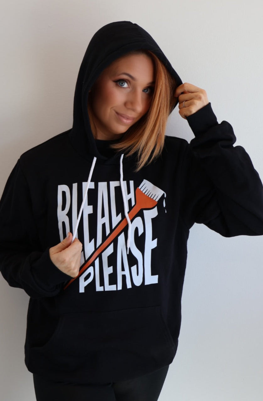 @KTBhair Katie Brenner Bleach Please Hoodie The Branded Salon