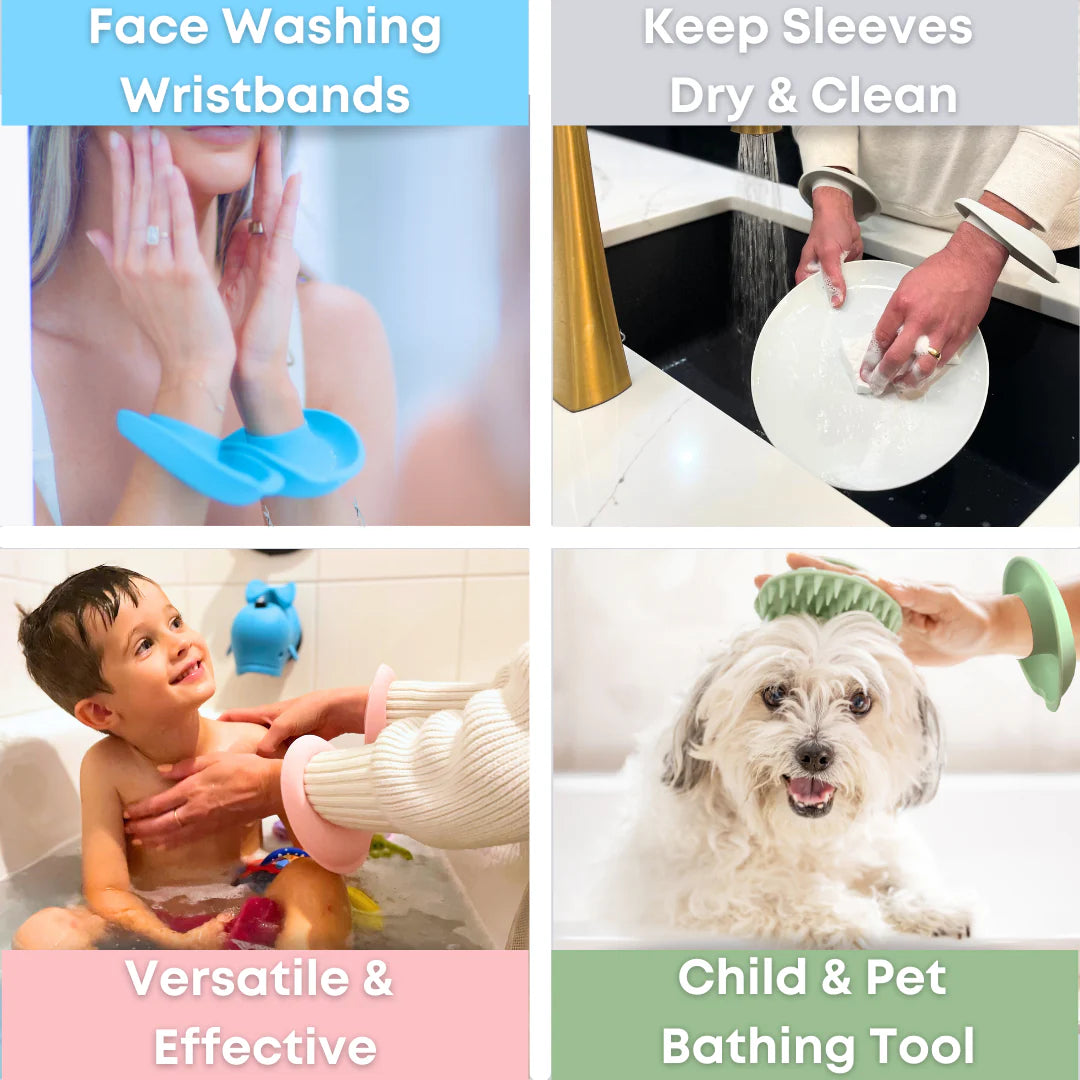 Liquilinks® LiquiBands Silicone Wristbands | Drip-Stopping Skincare Tool (Kendra)