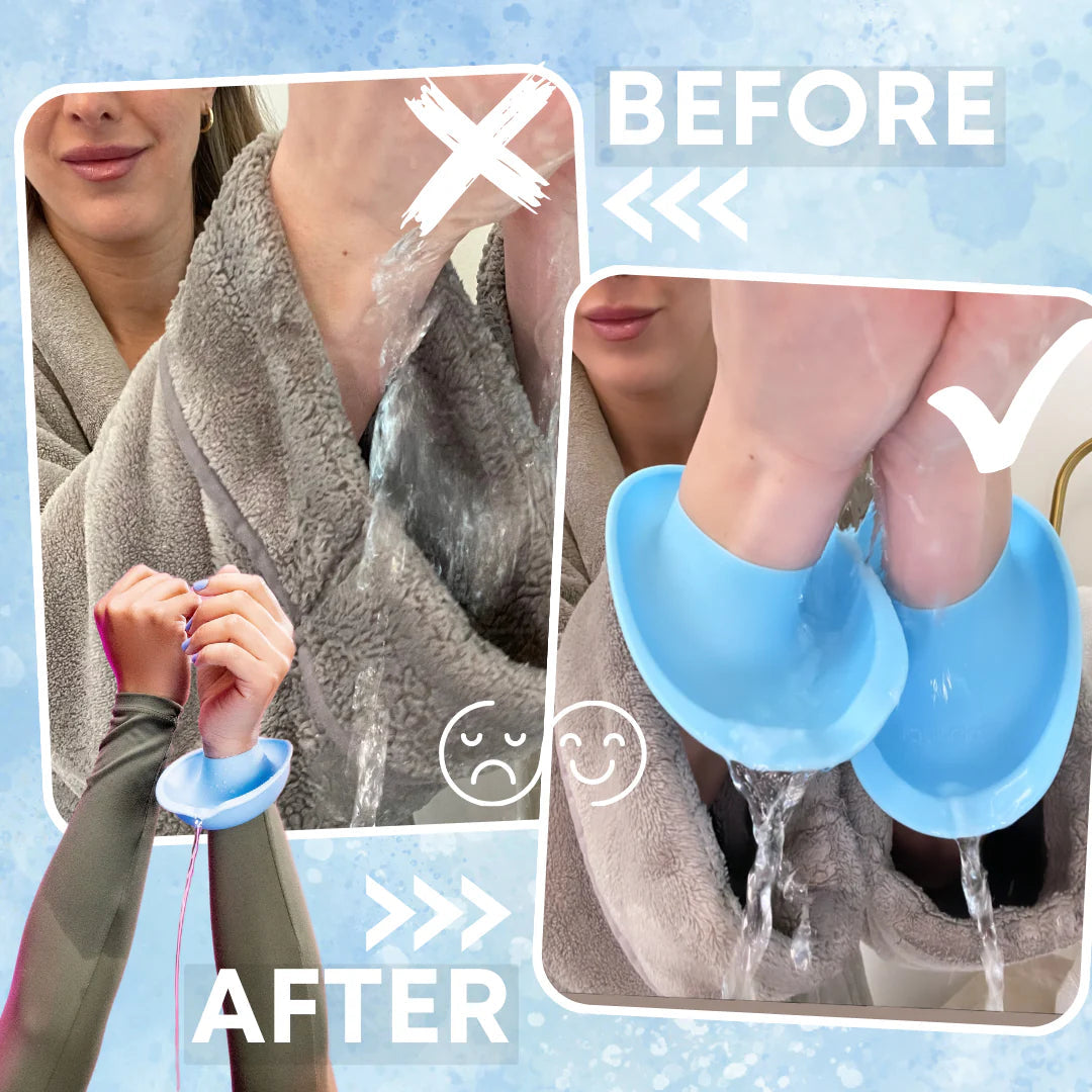 Liquilinks® LiquiBands Silicone Wristbands | Drip-Stopping Skincare Tool (Kendra) The Branded Salon