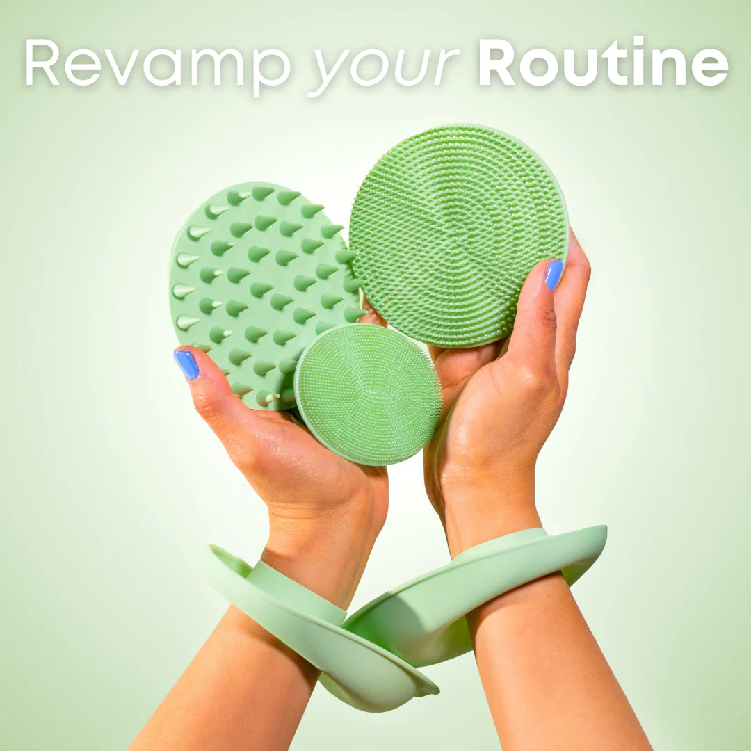 Liquilinks® Silicone Body Buffer | Hygienic Exfoliating Scrubber (Kendra)