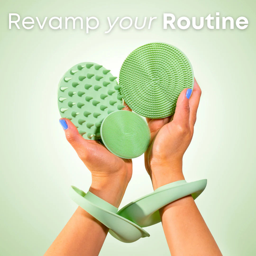 Liquilinks® Silicone Body Buffer | Hygienic Exfoliating Scrubber (Kendra) The Branded Salon