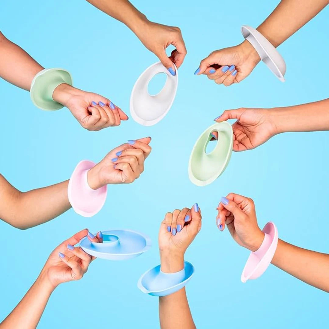 Liquilinks® LiquiBands Silicone Wristbands | Drip-Stopping Skincare Tool (Kendra)