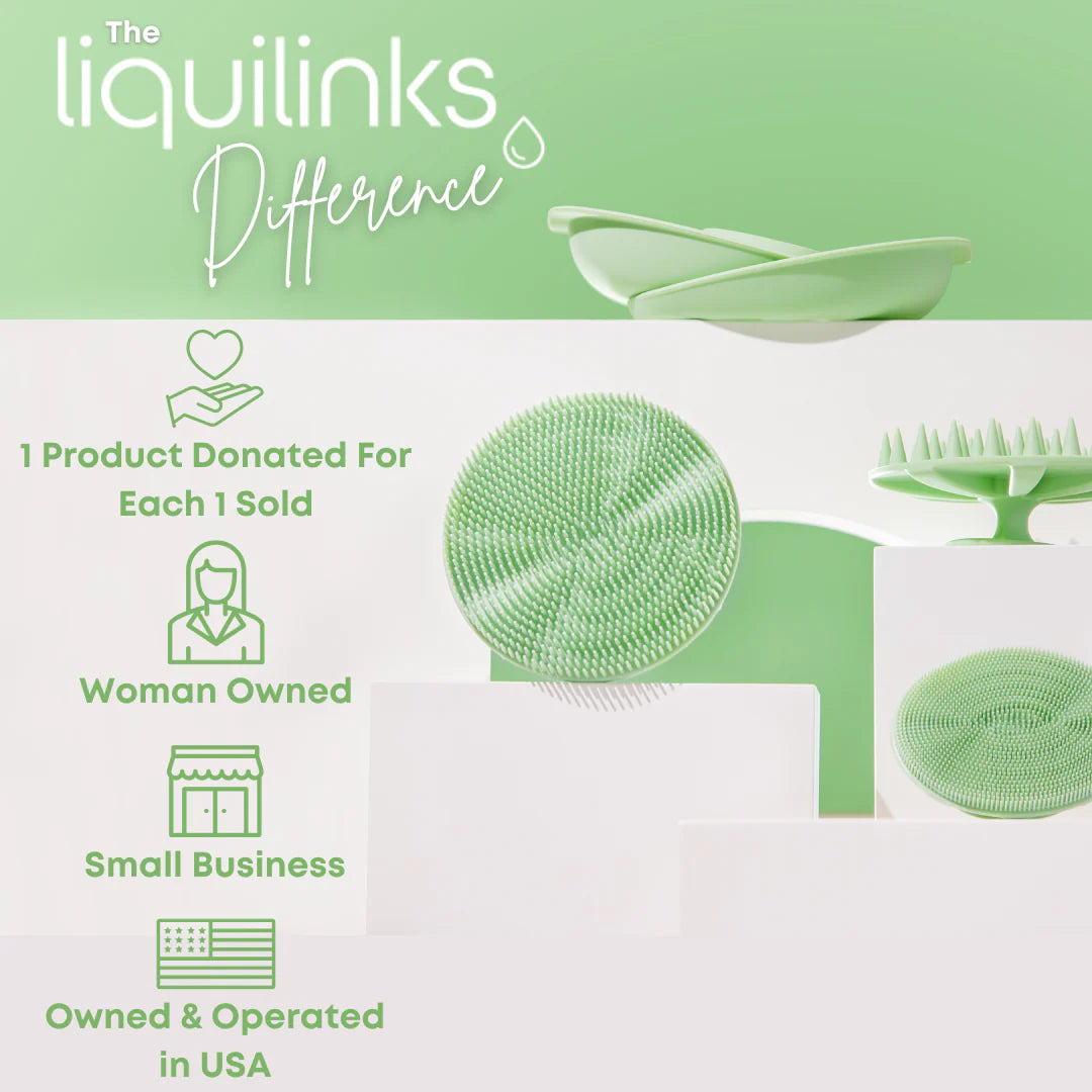 Liquilinks® LiquiBands Silicone Wristbands | Drip-Stopping Skincare Tool (Kendra)