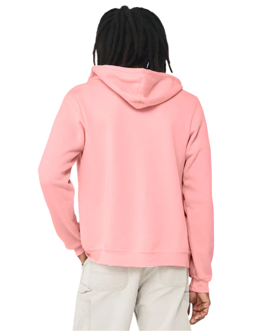 🌸BELLA + CANVAS Unisex Sponge Fleece Full-Zip Hooded Sweatshirt