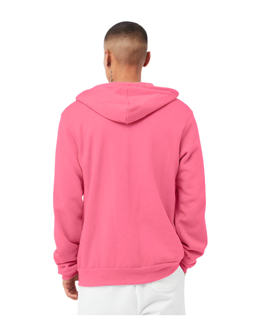 🌸BELLA + CANVAS Unisex Sponge Fleece Full-Zip Hooded Sweatshirt