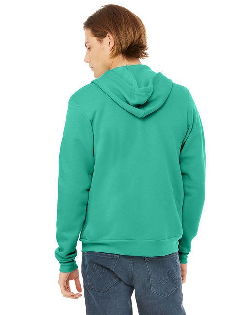 🌸BELLA + CANVAS Unisex Sponge Fleece Full-Zip Hooded Sweatshirt