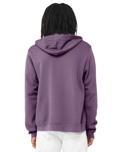 🌸BELLA + CANVAS Unisex Sponge Fleece Full-Zip Hooded Sweatshirt www.ebfakestore.com