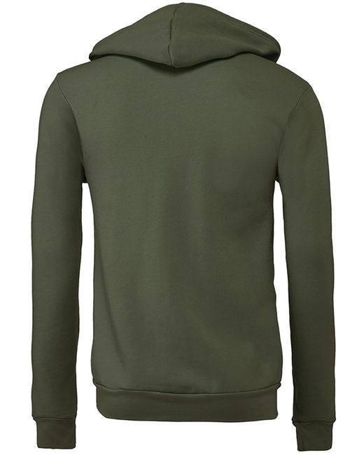 🌸BELLA + CANVAS Unisex Sponge Fleece Full-Zip Hooded Sweatshirt www.ebfakestore.com