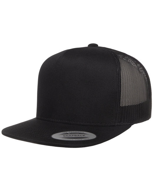 👒Yupoong Adult 5-Panel Classic Trucker Cap www.ebfakestore.com