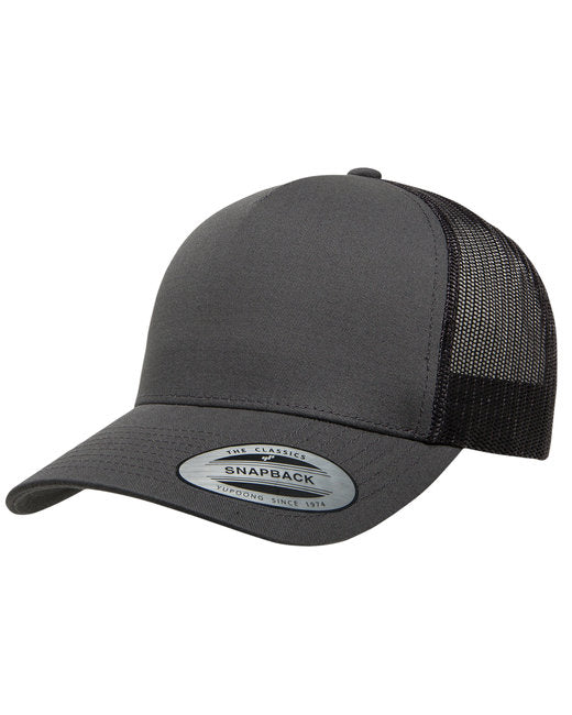 👒Yupoong Adult 5-Panel Retro Trucker Cap www.ebfakestore.com