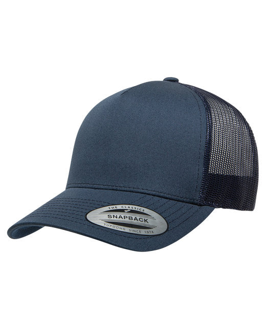 👒Yupoong Adult 5-Panel Retro Trucker Cap www.ebfakestore.com
