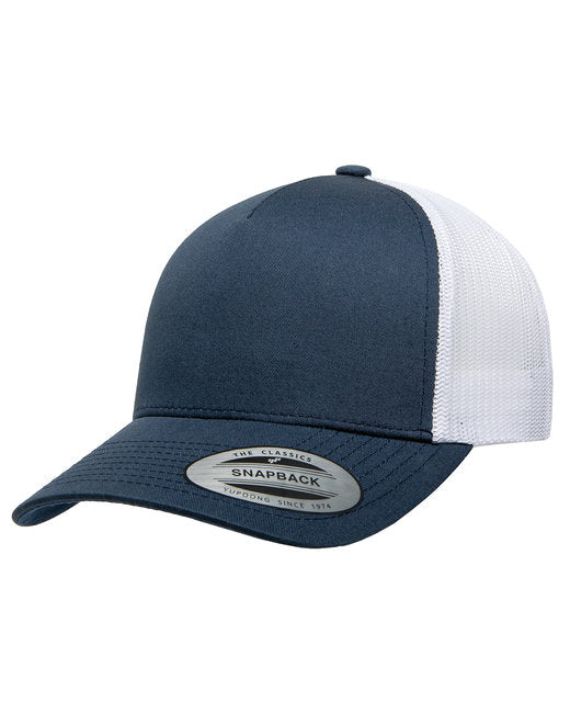 👒Yupoong Adult 5-Panel Retro Trucker Cap www.ebfakestore.com