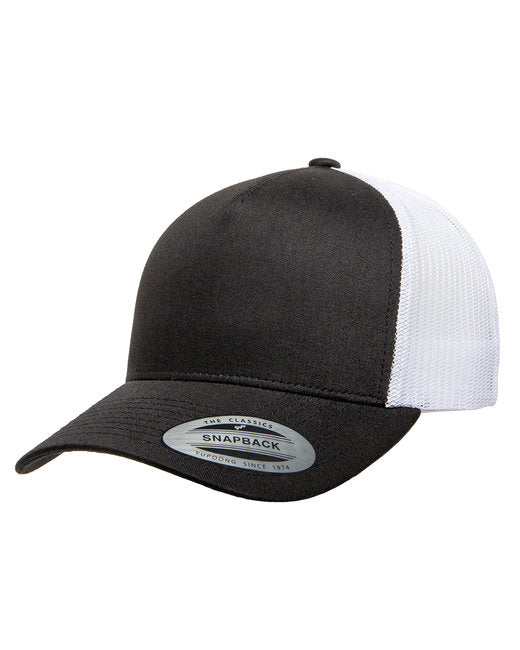 👒Yupoong Adult 5-Panel Retro Trucker Cap www.ebfakestore.com