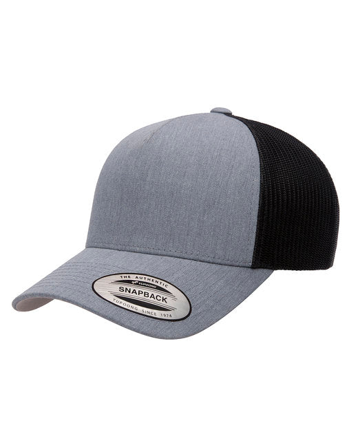 👒Yupoong Adult 5-Panel Retro Trucker Cap www.ebfakestore.com