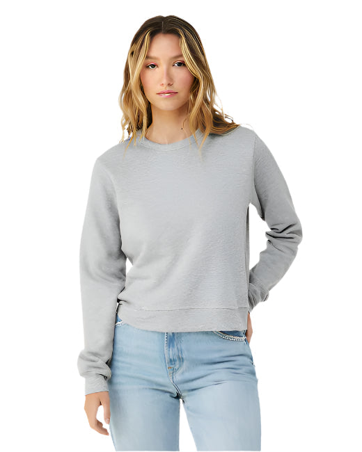 šøBELLA + CANVAS Ladies' Classic Pullover Crewneck Effortless Branding