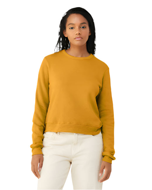 šøBELLA + CANVAS Ladies' Classic Pullover Crewneck Effortless Branding