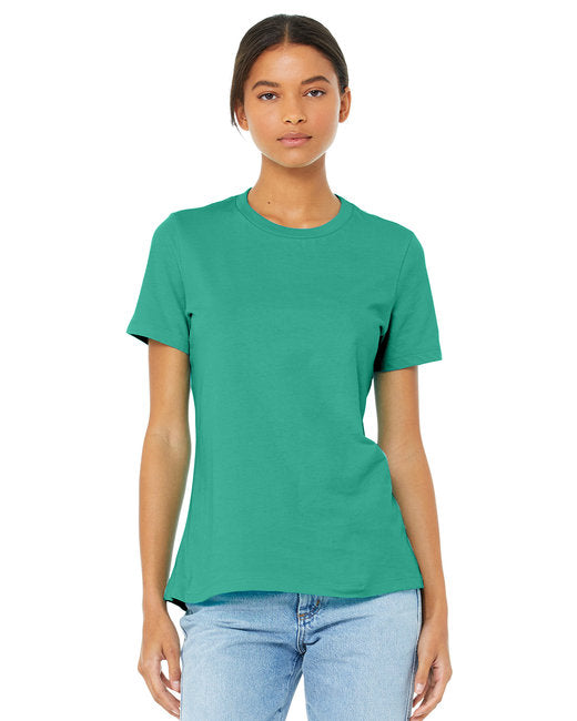 🌸BELLA + CANVAS Ladies' Relaxed Jersey Short-Sleeve T-Shirt The Branded Salon