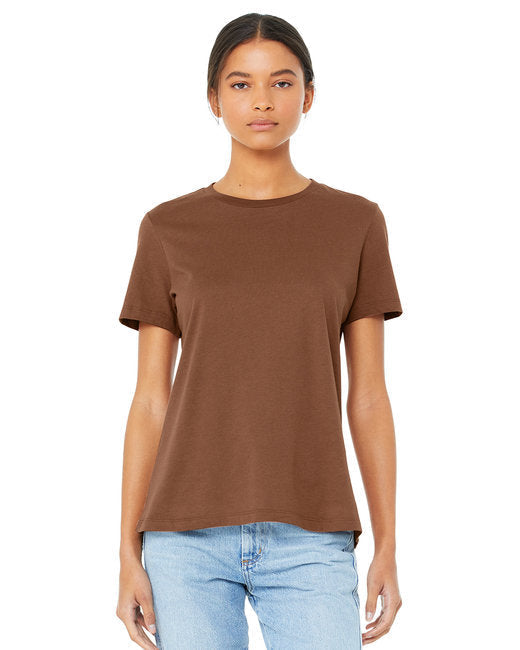 🌸BELLA + CANVAS Ladies' Relaxed Jersey Short-Sleeve T-Shirt The Branded Salon