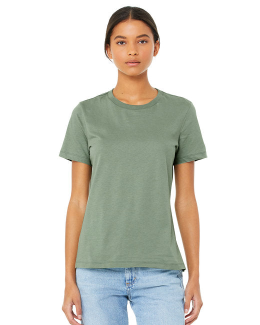 🌸BELLA + CANVAS Ladies' Relaxed Jersey Short-Sleeve T-Shirt The Branded Salon